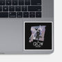The Animated Crow-none glossy sticker-goodidearyan