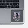The Animated Crow-none glossy sticker-goodidearyan