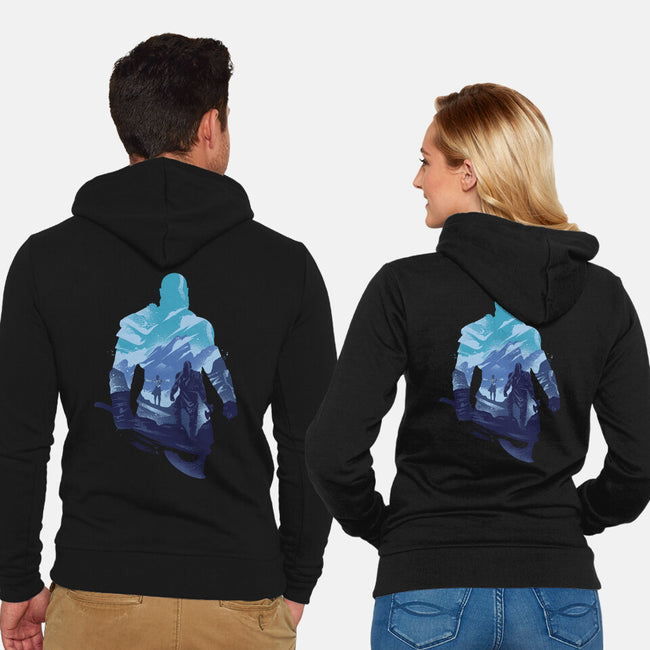 God Killer-unisex zip-up sweatshirt-RamenBoy