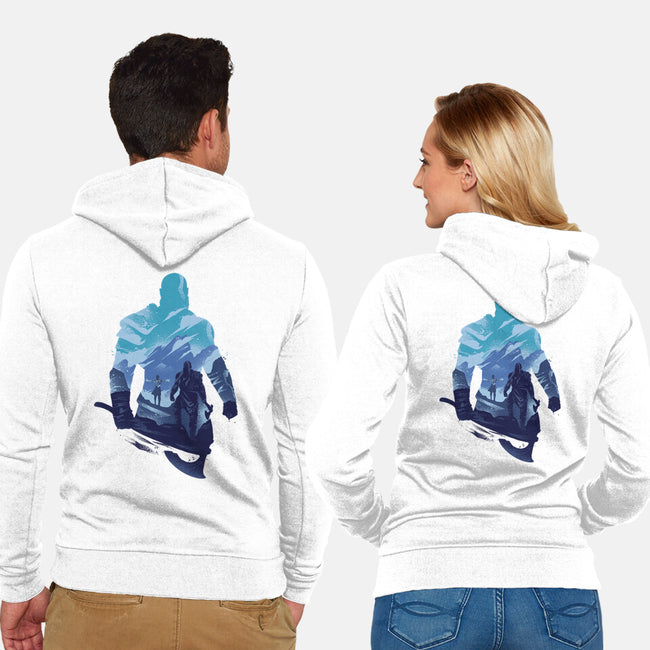 God Killer-unisex zip-up sweatshirt-RamenBoy