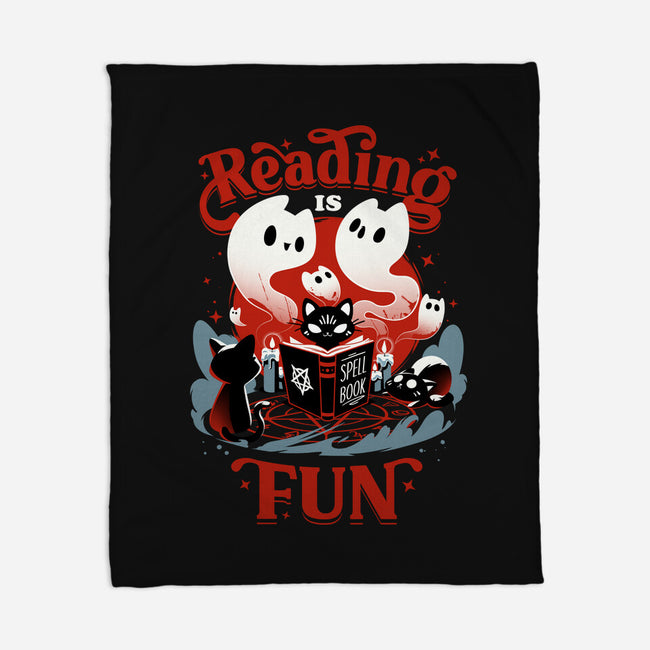 Occult Reading-none fleece blanket-Snouleaf