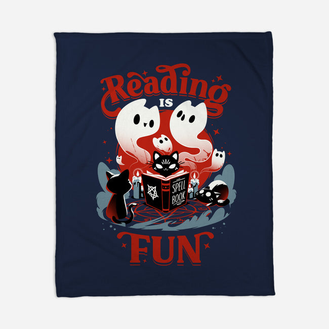 Occult Reading-none fleece blanket-Snouleaf