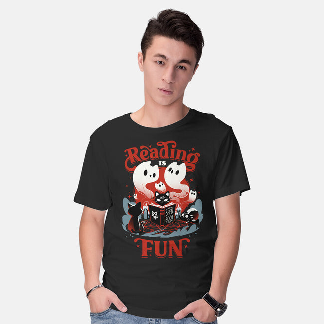 Occult Reading-mens basic tee-Snouleaf