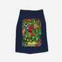 Pizza, Fights And Stories-dog basic pet tank-Conjura Geek