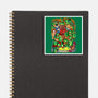 Pizza, Fights And Stories-none glossy sticker-Conjura Geek