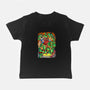 Pizza, Fights And Stories-baby basic tee-Conjura Geek