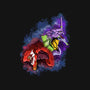 Battle Of Eva-none stretched canvas-nickzzarto