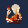Fire And Lightning-mens premium tee-RamenBoy
