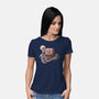 Game Over Skull-womens basic tee-eduely