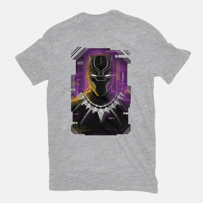 Glitch Panther-youth basic tee-danielmorris1993