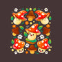 Mushroom-none stretched canvas-Vallina84