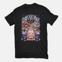 Nostalgic Villains-womens basic tee-Conjura Geek