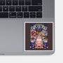 Nostalgic Villains-none glossy sticker-Conjura Geek