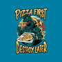 Pizzazilla-none stretched canvas-spoilerinc
