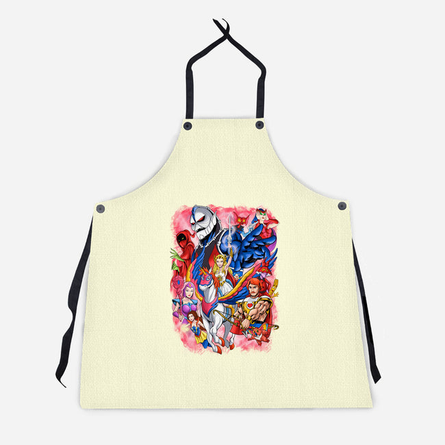 Power Of Nostalgia-unisex kitchen apron-Conjura Geek
