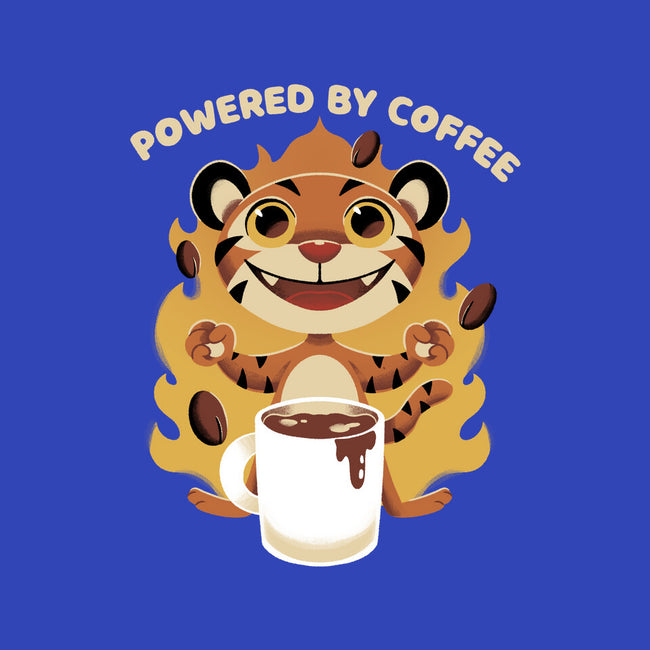 Powered By Coffee-mens premium tee-FunkVampire