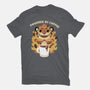 Powered By Coffee-mens premium tee-FunkVampire