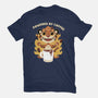 Powered By Coffee-mens premium tee-FunkVampire