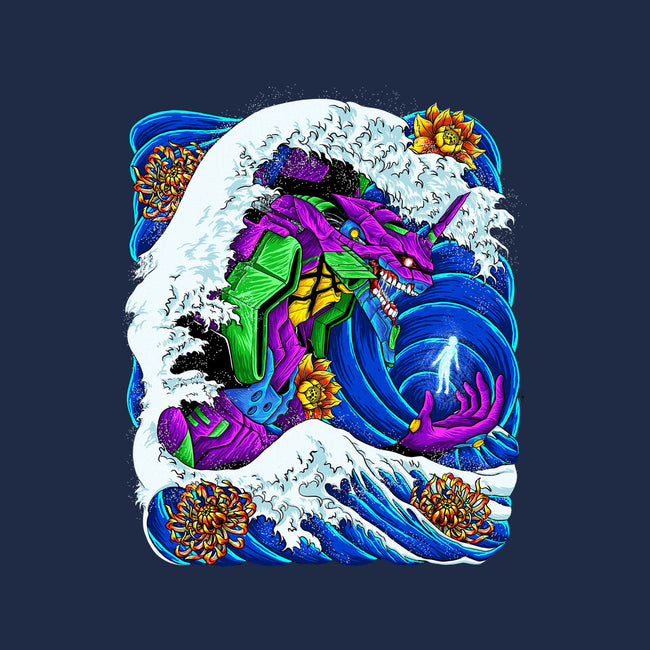 The Great Wave Of Mecha 01-youth basic tee-Bellades