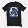The Great Wave Of Mecha 01-mens premium tee-Bellades
