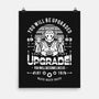 Upgrade-none matte poster-Logozaste