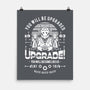 Upgrade-none matte poster-Logozaste