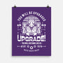 Upgrade-none matte poster-Logozaste
