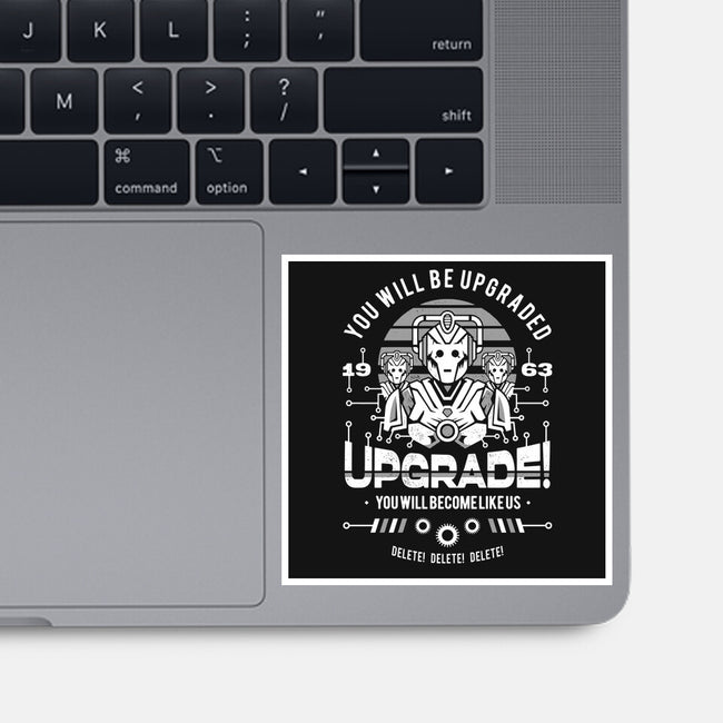 Upgrade-none glossy sticker-Logozaste