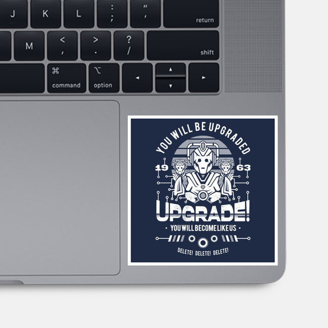 Upgrade-none glossy sticker-Logozaste