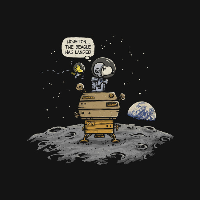 The Beagle Has Landed-baby basic tee-kg07
