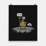 The Beagle Has Landed-none matte poster-kg07