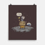 The Beagle Has Landed-none matte poster-kg07