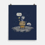 The Beagle Has Landed-none matte poster-kg07