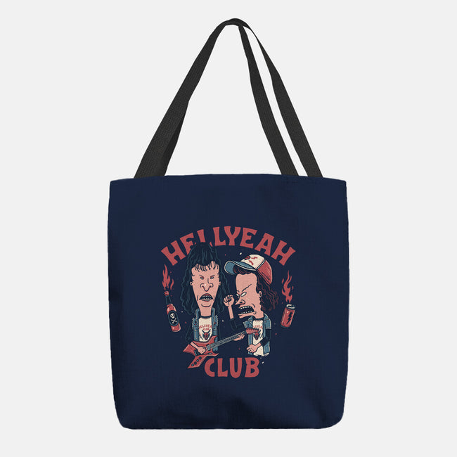 Hellyeah Club-none basic tote bag-momma_gorilla