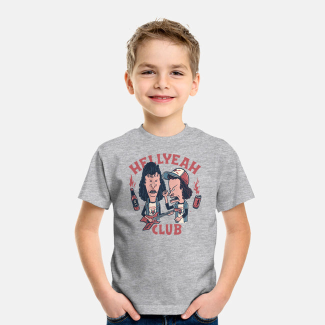 Hellyeah Club-youth basic tee-momma_gorilla
