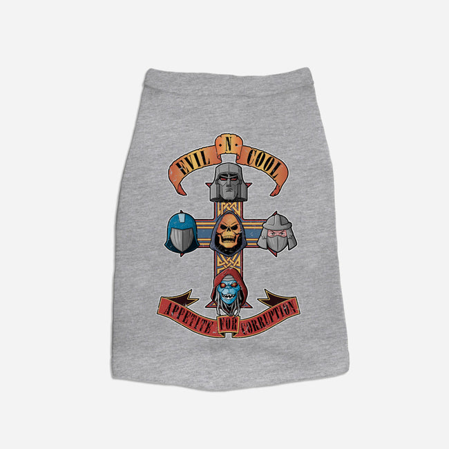 Appetite For Corruption-dog basic pet tank-Skullpy