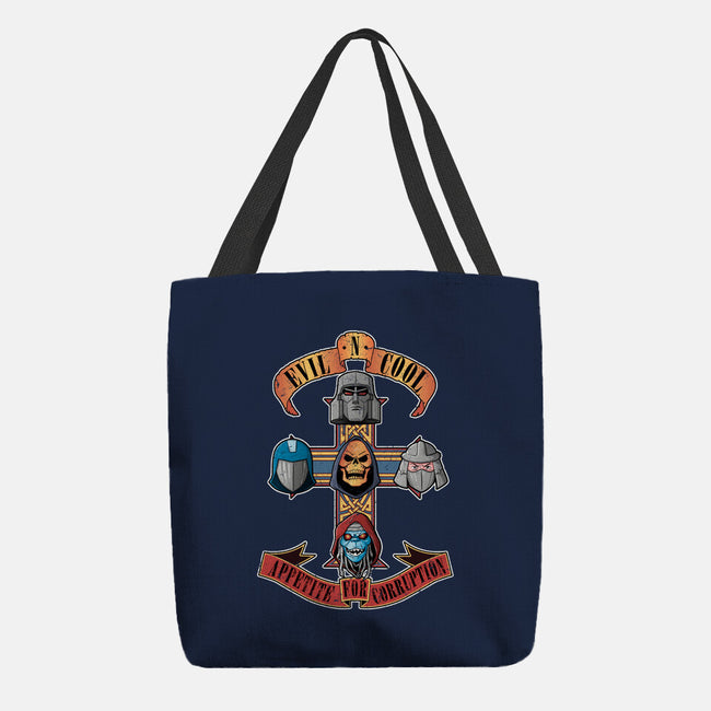Appetite For Corruption-none basic tote bag-Skullpy