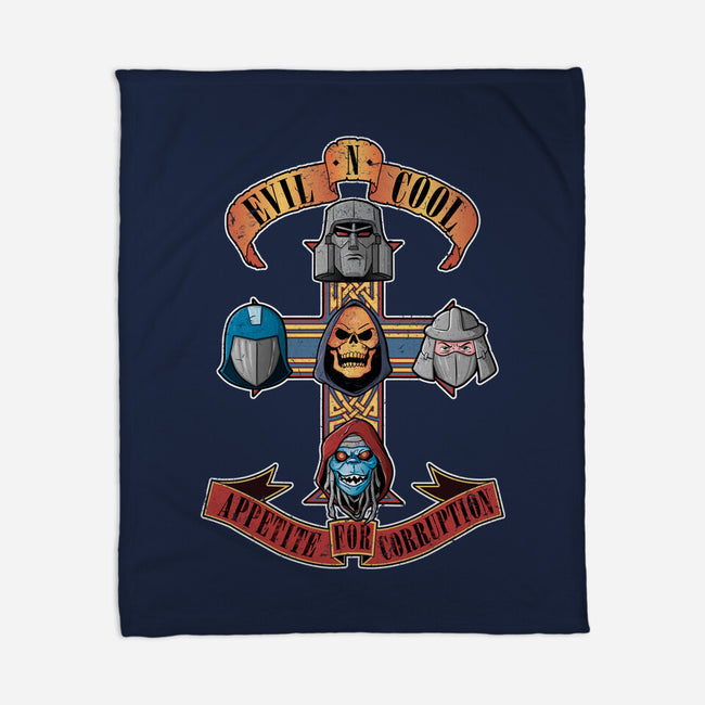 Appetite For Corruption-none fleece blanket-Skullpy
