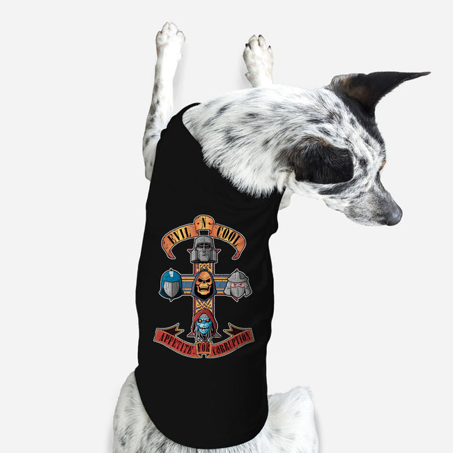 Appetite For Corruption-dog basic pet tank-Skullpy
