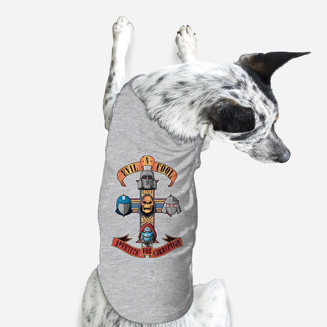 Appetite For Corruption-dog basic pet tank-Skullpy