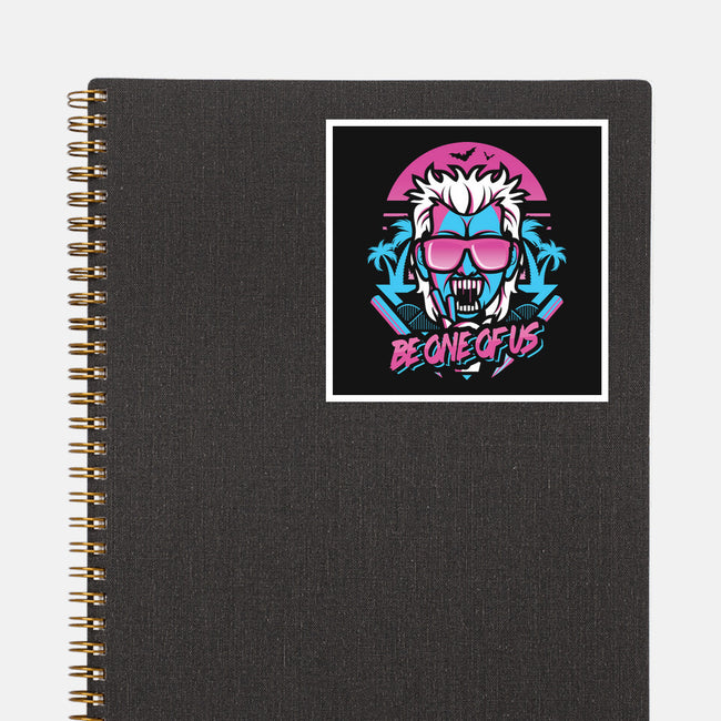 Rad Vampire-none glossy sticker-jrberger