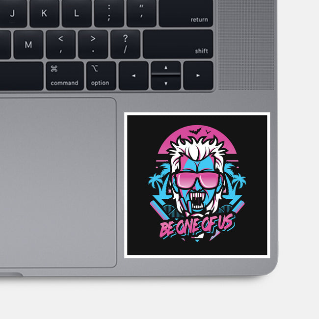 Rad Vampire-none glossy sticker-jrberger