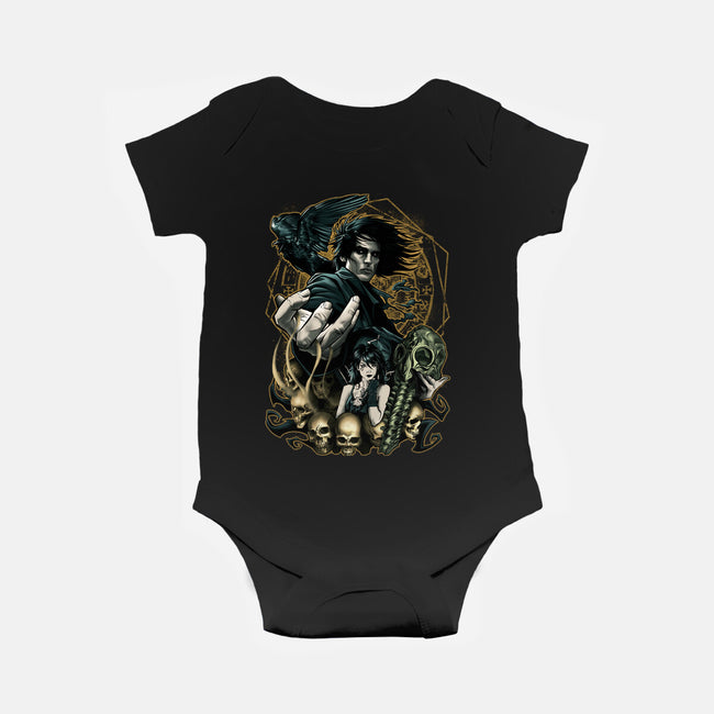 Lord Of Dreams-baby basic onesie-Conjura Geek