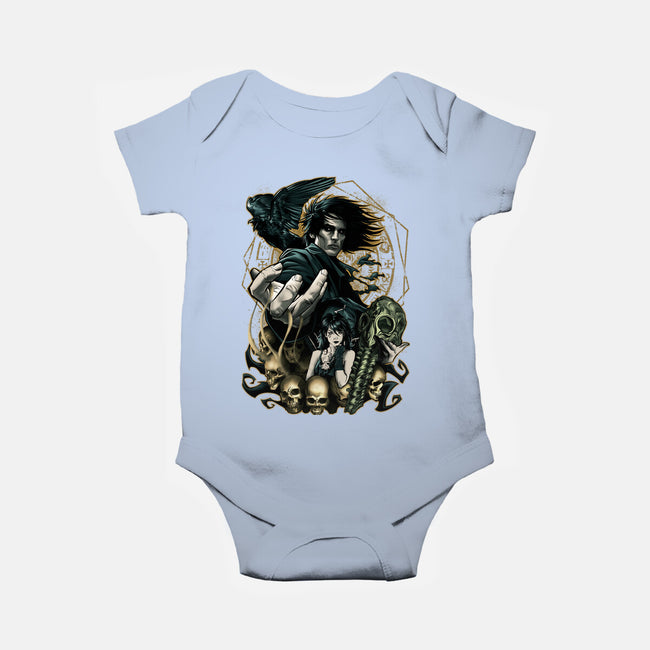 Lord Of Dreams-baby basic onesie-Conjura Geek