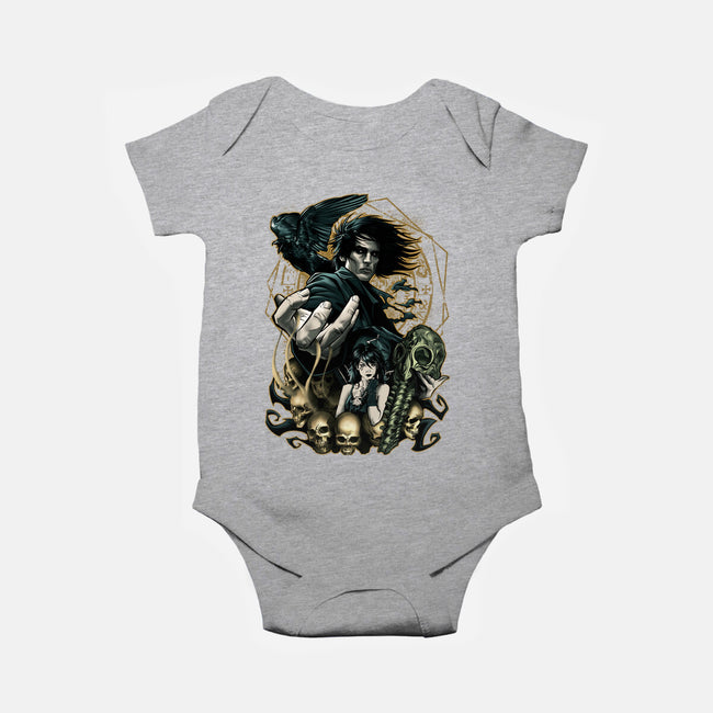Lord Of Dreams-baby basic onesie-Conjura Geek