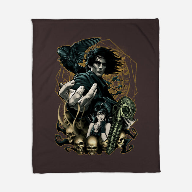 Lord Of Dreams-none fleece blanket-Conjura Geek