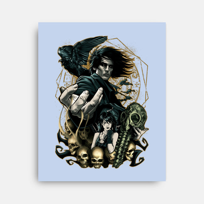 Lord Of Dreams-none stretched canvas-Conjura Geek