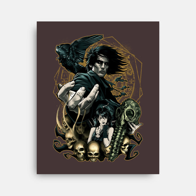 Lord Of Dreams-none stretched canvas-Conjura Geek