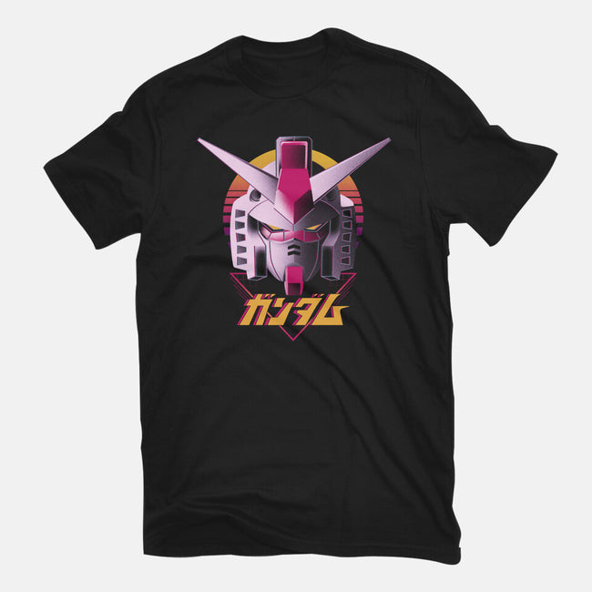 Retro Gundam-unisex basic tee-ddjvigo