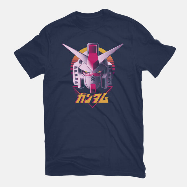 Retro Gundam-womens basic tee-ddjvigo